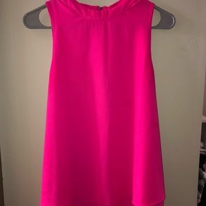 Hot pink tank top